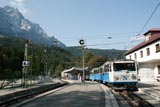 The metre gauge Zugspitzebahn
