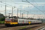 Rush hour trains at Brussels Nord