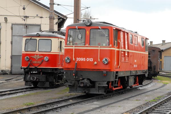St Polten - Mariazellerbahn 1099 013 & 1099 002 - World Railways Photo