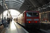 Afternoon trains at Frankfurt Hbf