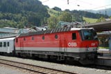 Trains on two gauges at Zell am See