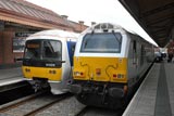 Trains on the Chiltern main line