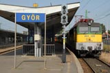 Trains at Györ