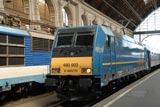 Budapest Keleti trains at Lunchtime