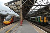 Crewe station trains