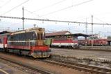 Trains at Zvolen station