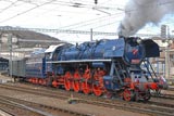 Steam special train at Bratislava