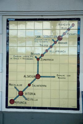 Irun to Vigo by rail