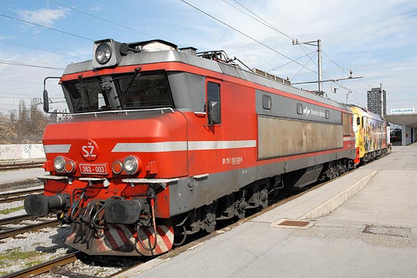 Ljubljana - Slovenian Railways (SZ) class 363 363-003