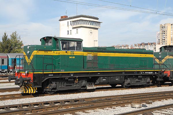 Ljubljana - Slovenian Railways (SZ) class 643 643-031