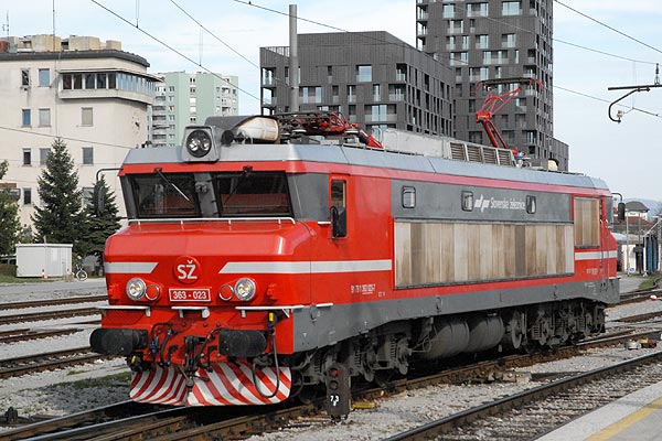 Ljubljana - Slovenian Railways (SZ) class 363 363-023