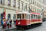 Prague vintage trams