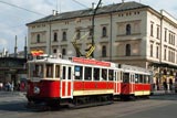Prague vintage trams